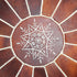 Genuine Leather Pouf Unstuffed - Moroccan Ottoman Footstool, Footrest Cover Boho Decor Bohemian Living Room, Bedroom, Kids Gift & Wedding Room Hand Stitched by Artisans Used As Hassock pouf ottoman hassock  hassocks and ottomans leather pouf hassock furniture pouf ottoman moroccan pouf pouf ottoman leather ottoman
